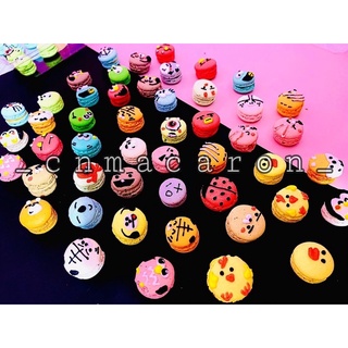 TÚI 10 BÁNH MACARON THÚ MINI