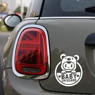 Decal dán trang trí " Baby on Board " cho xe hơi COD