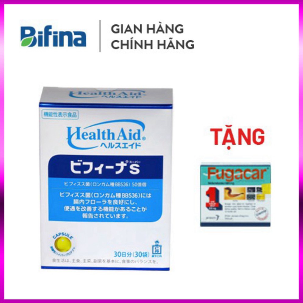 RẺ VÔ ĐỊCH Men Vi Sinh Bifina Nhật Bản S 30 gói - Dành cho người viêm đại tràng mãn tính, hội chứng ruột kích thích RẺ V