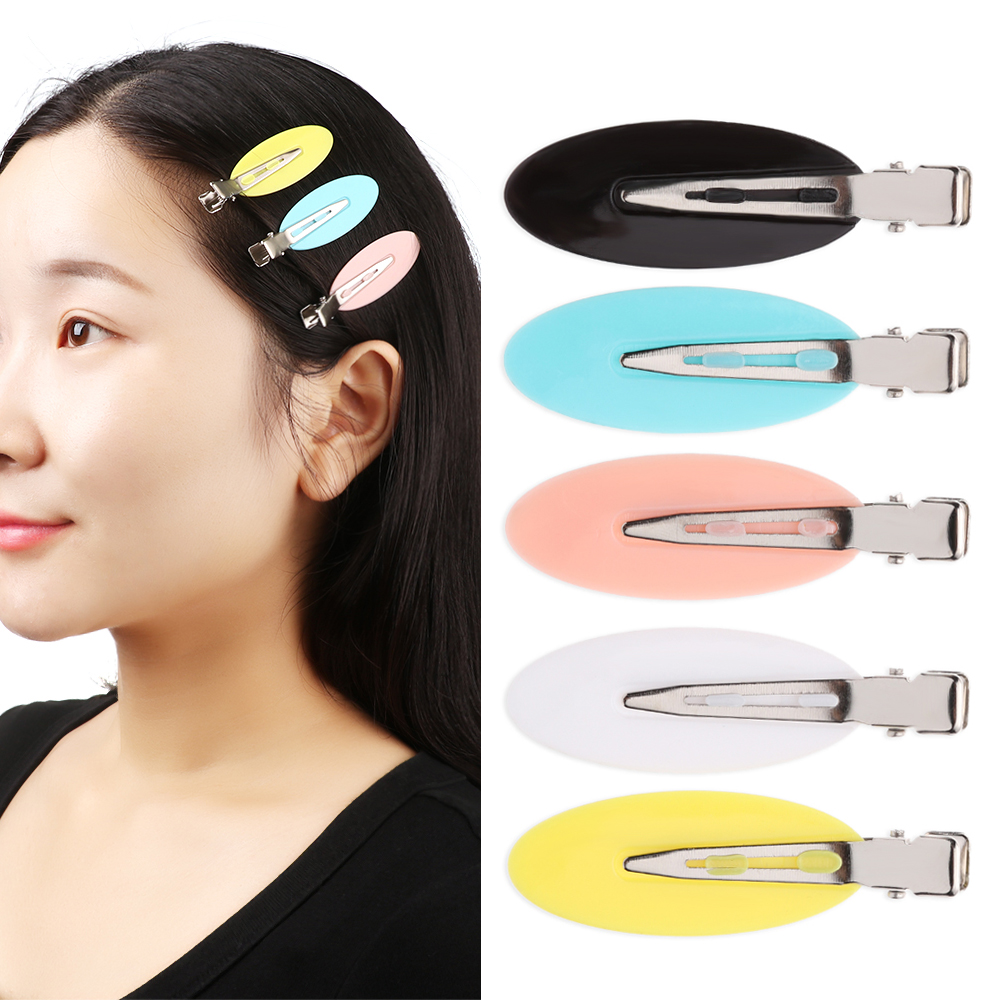 (Hàng Mới Về) Kẹp Tóc Không Gây Khó Chịu Nhiều Màu Sắc Thời Trang