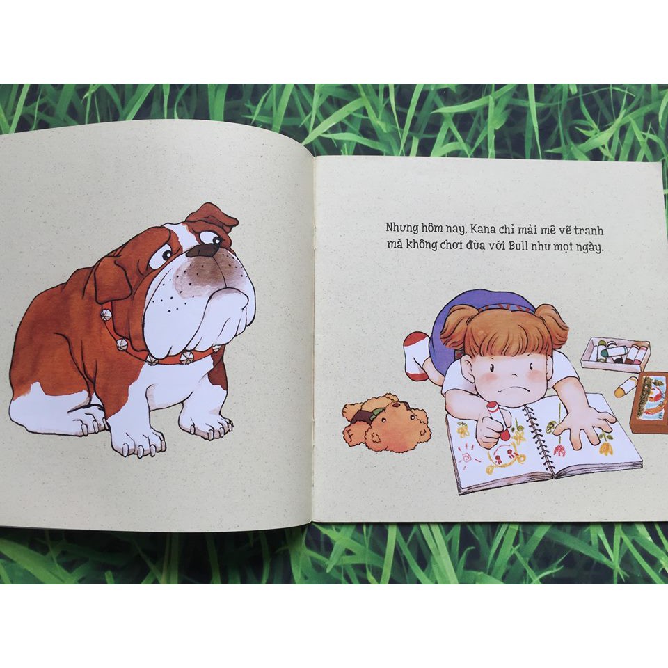 Sách EHON Nhật Bản - Bull chơi trốn tìm (Tủ sách người mẹ tốt) Gigabook