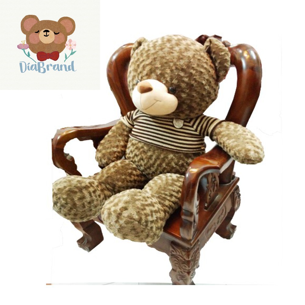 [CHUYÊN SỈ GIÁ SỐC]  Gấu bông Teddy cao cấp áo thun khổ 1m4 (6 Màu) [ DIABRAND ]