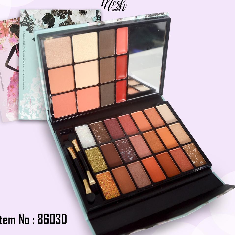 (hàng Mới Về) Bảng Phấn Trang Điểm Mắt Má Hồng Son Môi Any Lady 8603d | BigBuy360 - bigbuy360.vn