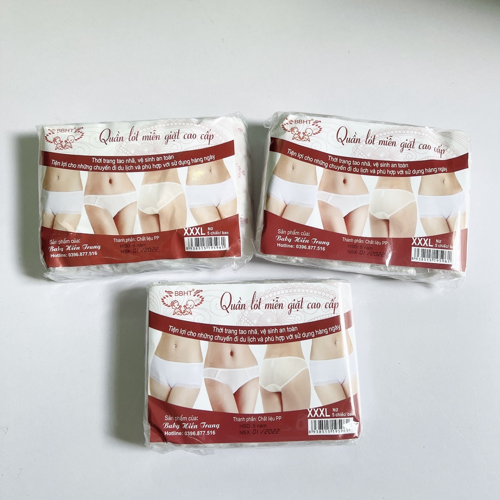 Set 5 quần lót giấy cho mẹ cao cấp Baby Hiền Trang