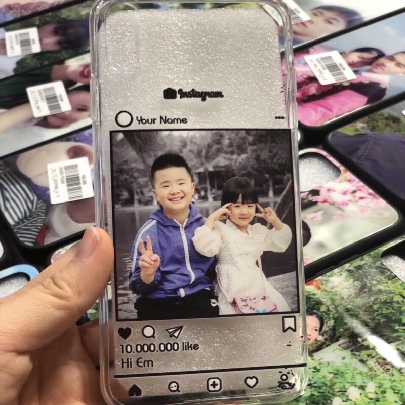 Ốp lưng IN HÌNH THEO YÊU CẦU các dòng máy iPhone Samsung Oppo Xiaomi Huawei Vivo Vsmart