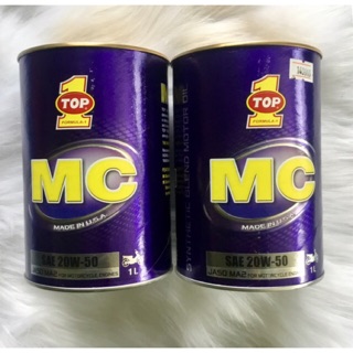 ComBo 2 lon nhớt Top 1 20w50 1L