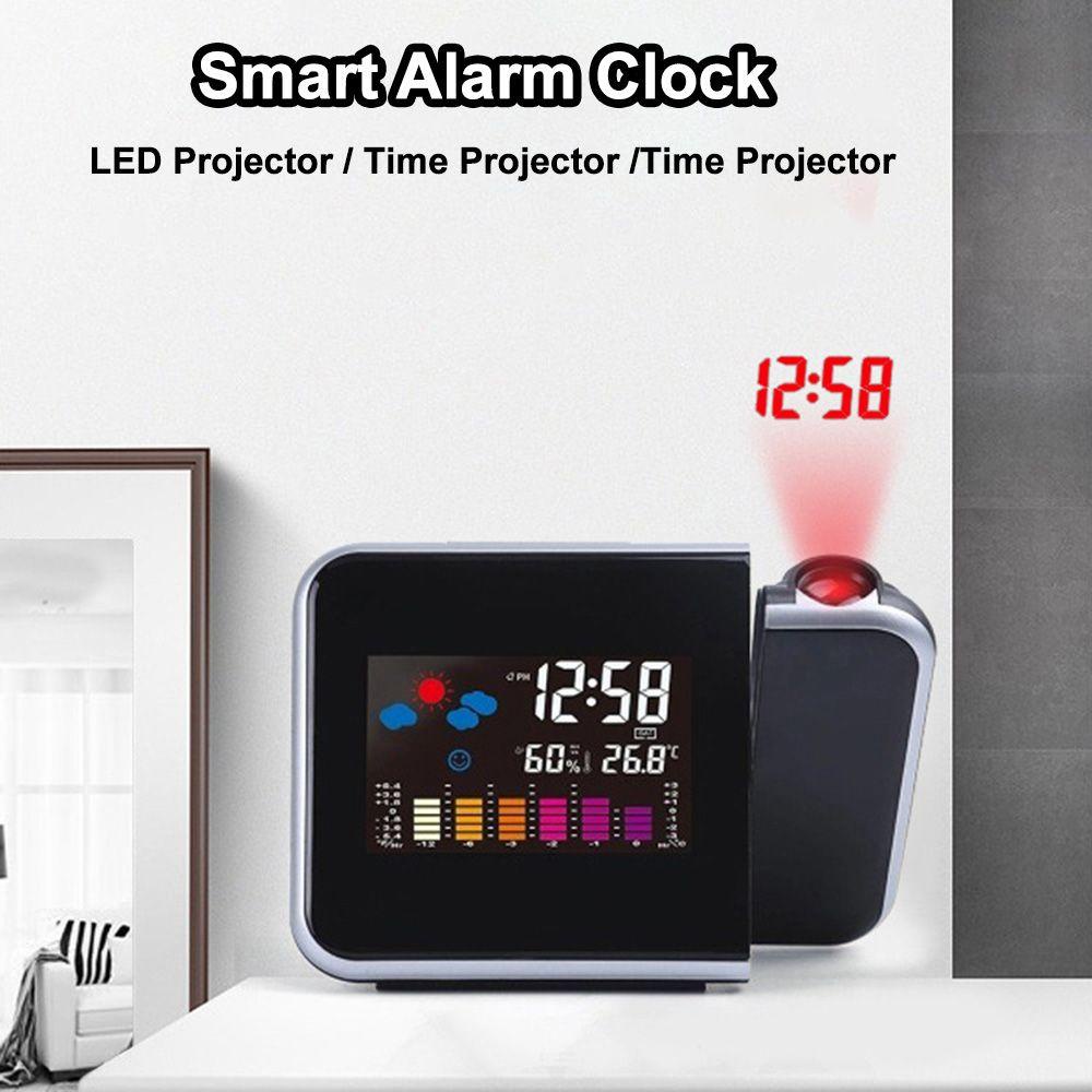 CONOPERY Đồng Hồ Báo Thức Thông Minh Hiển Thị Màn Hình Lcd