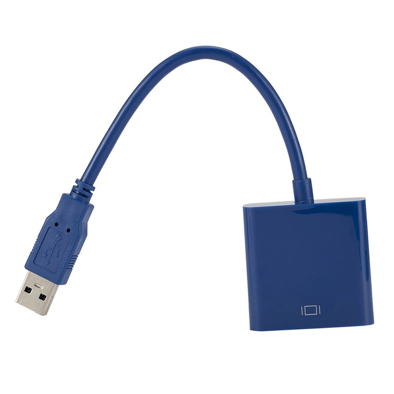 Cáp Chuyển Đổi Usb 3.0 Sang VGA Cho Windows 7/8/10 Pc 1080p