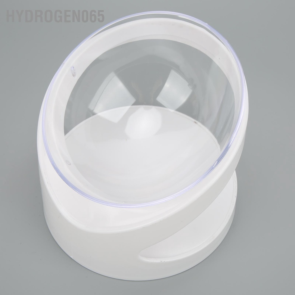 Hydrogen065 Bát đựng thức ăn cho mèo Chống trượt nghiêng Cổ bảo vệ Thức có chân đế và chó nhỏ