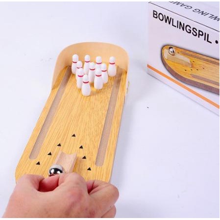 Đồ Chơi Bowling Bằng Gỗ Cho Bé Loại Xịn