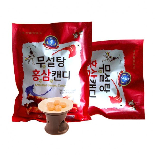 Kẹo hồng sâm không đường cao cấp Hàn Quốc dùng cho người tiểu đường 500gr