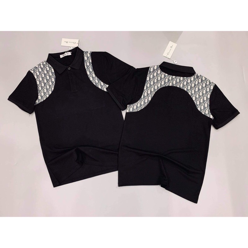 Áo polo Dior phối dáng Mcq, áo đôi nam nữ, áo thun cổ bẻ - Bee Shop | BigBuy360 - bigbuy360.vn