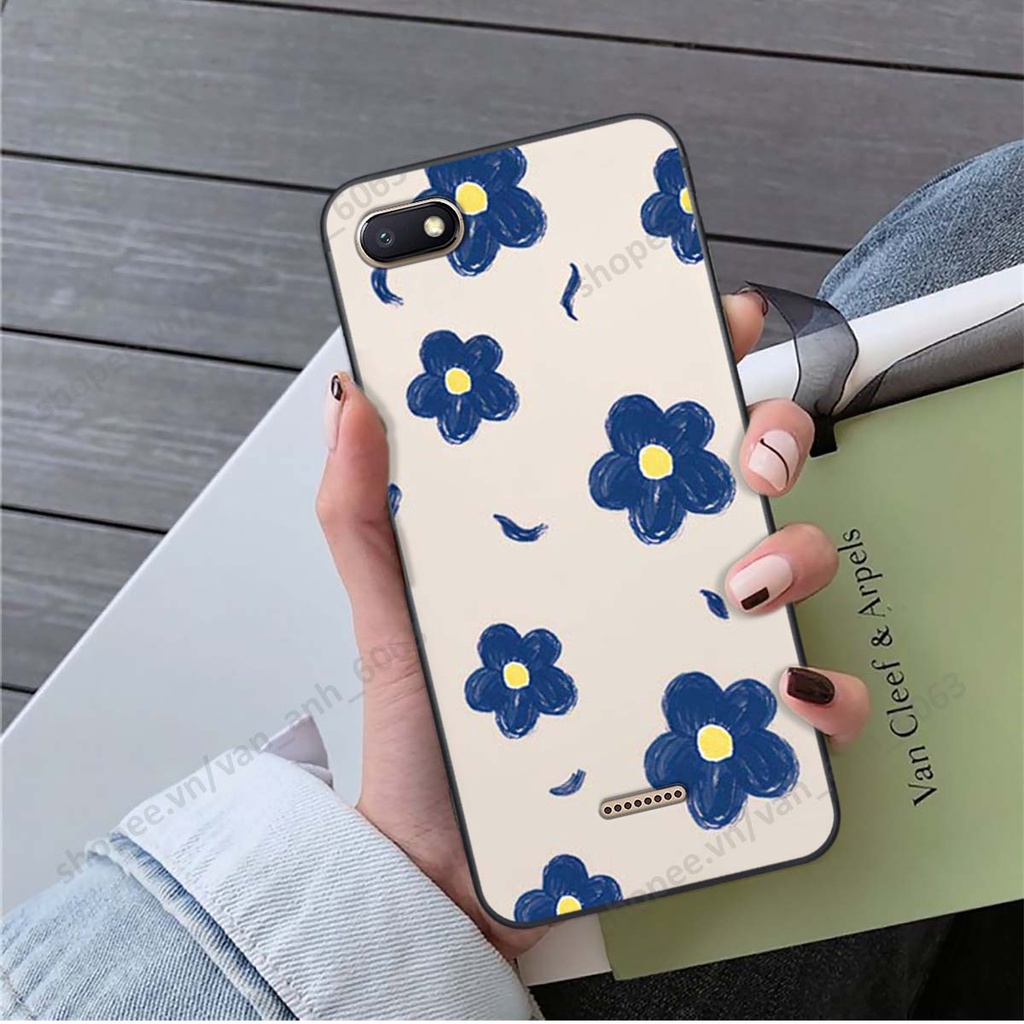 Ốp lưng Xiaomi Redmi 4A / 5A / 6A in hình hoa, gấu rich bear nghệ thuật, thời trang