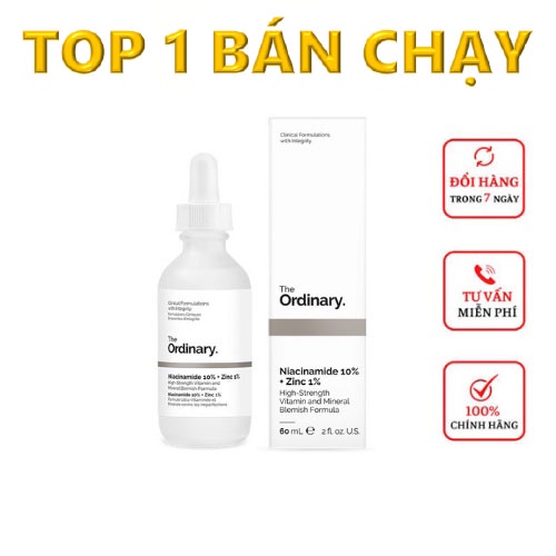 Serum The Ordinary Niacinamide 10% + Zinc 1%