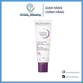 Kem dưỡng ẩm Bioderma tím bioderma Cicabio phục hồi da tổn thương DA04