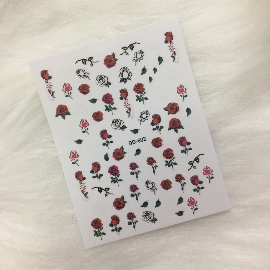 Sticker nail  sticker dán móng tay