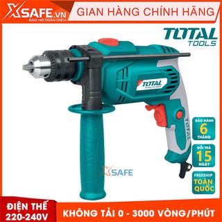 Máy khoan búa 650W TOTAL TG106136E công tắc đảo chiều Máy khoan búa cầm tay chính hãng TOTAL