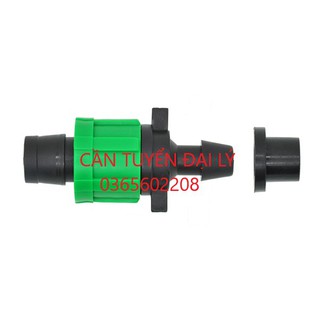 Bộ 100 Khởi thủy ống nhỏ giọt phi 16mm loại ren vặn bao gồm ron