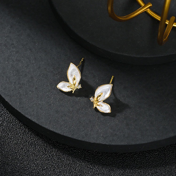 Hoa tai hình bướm style Hàn Xinh xắn - HT281