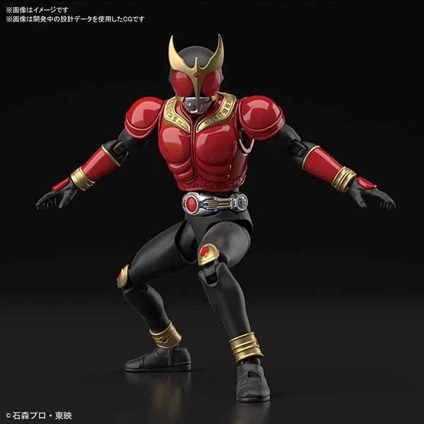 Mô Hình Lắp Ráp Figure-rise Standard MASKED RIDER KUUGA MIGHTY FORM Tỉ lệ 1/12 Đồ chơi nhân vật Kamen Rider