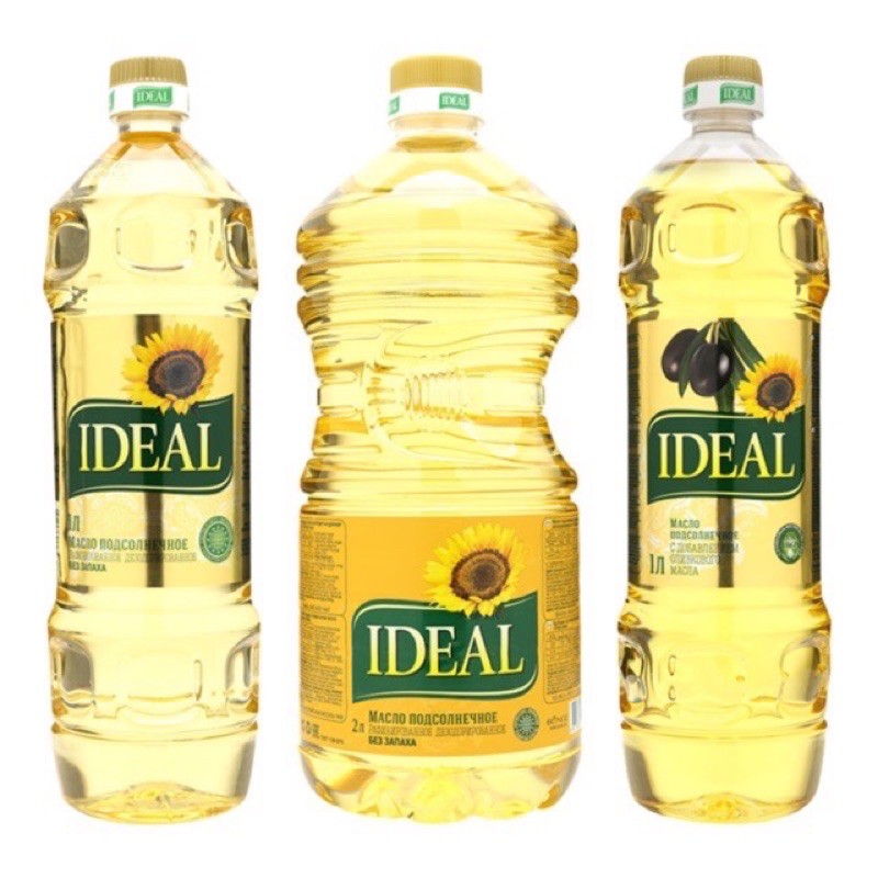 Dầu hướng dương Nga can 3Lit nguyên chất 100%