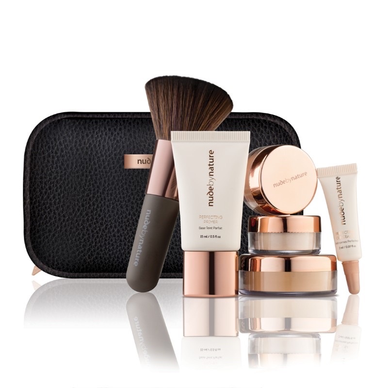 Bộ trang điểm Nude by Nature Complexion Essentials Starter Kit - Úc