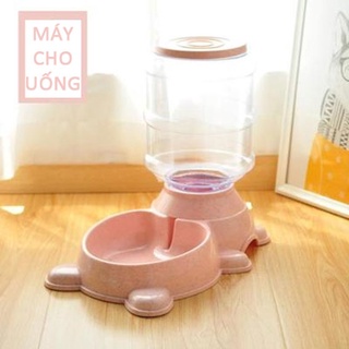 [Mua 1 Tặng 1] Máy cho Cho Chó Mèo Uống Bán Tự Động, Khay Cho Chó Mèo Ăn Uống Tự Động