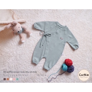 Romper buộc dây cài chéo Cookie