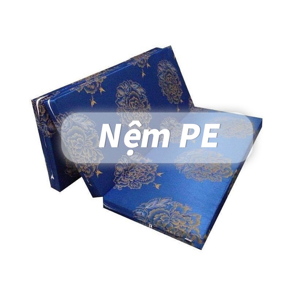Nệm PE cao cấp, trải giường, thoải mái gấp gọn, siêu mát, siêu êm giúp bạn có giấc ngủ ngon, đủ kích thước