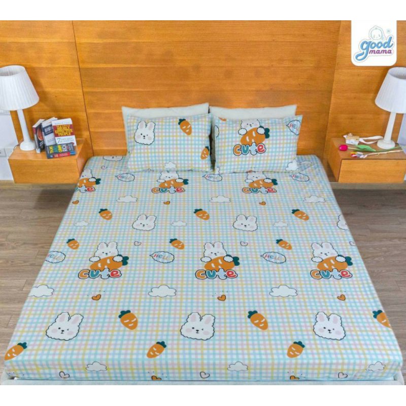 GA CHỐNG THẤM COTTON 1m8 x2mx10cm(ko vỏ gối)_GOODMAMA GA CHỐNG THẤM_BẢO HÀNH 6 THÁNG_LỖI 1 ĐỔI 1