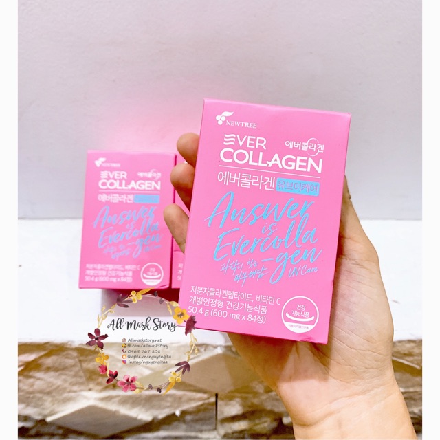 [DUTY FREE] TINH CHẤT CHỨA COLLAGEN KẾT HỢP CHỐNG NẮNG EVER COLLAGEN UV CARE