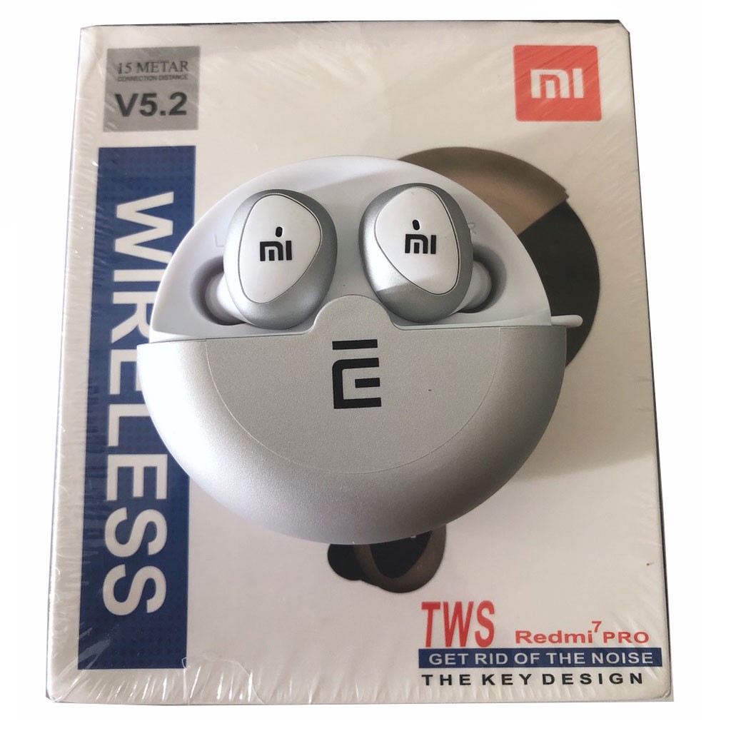 [Mã ELMS5 giảm 7% đơn 300K] Tai Nghe Bluetooth 5.0 Redmi 7 Pro TWS, Nút cảm ứng, nghe nhạc 3h, chống nước IPX4 | BigBuy360 - bigbuy360.vn