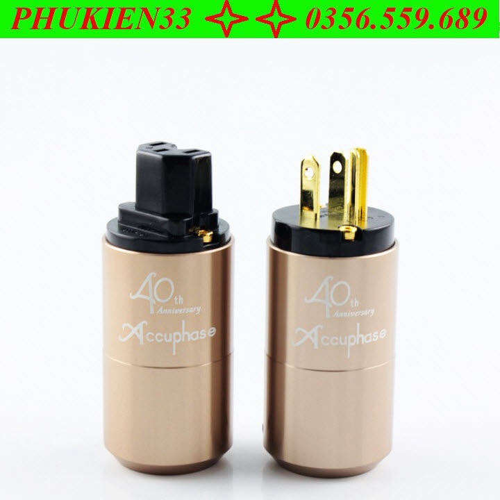 Bộ Jack Nguồn Âm Thanh Accuphase Cao Cấp - Hàng Chính Hãng