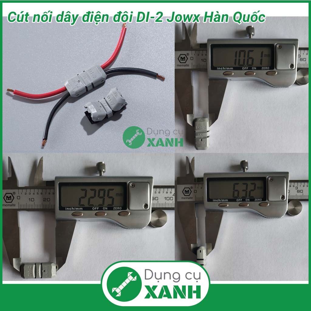 Cút nối dây điện đôi Jowx Hàn Quốc DI-2