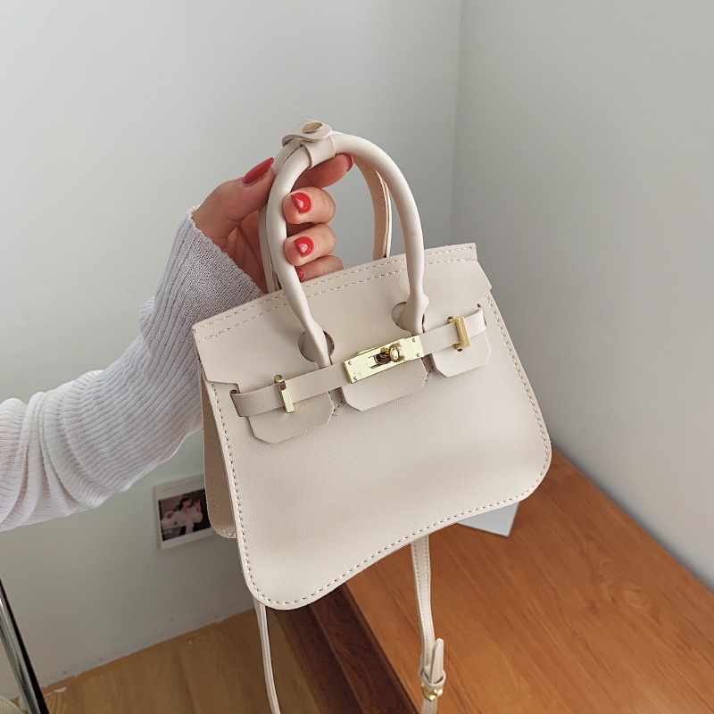 Túi xách đeo chéo hình vuông nhỏ gọn phong cách retro thời trang mới năm 2021