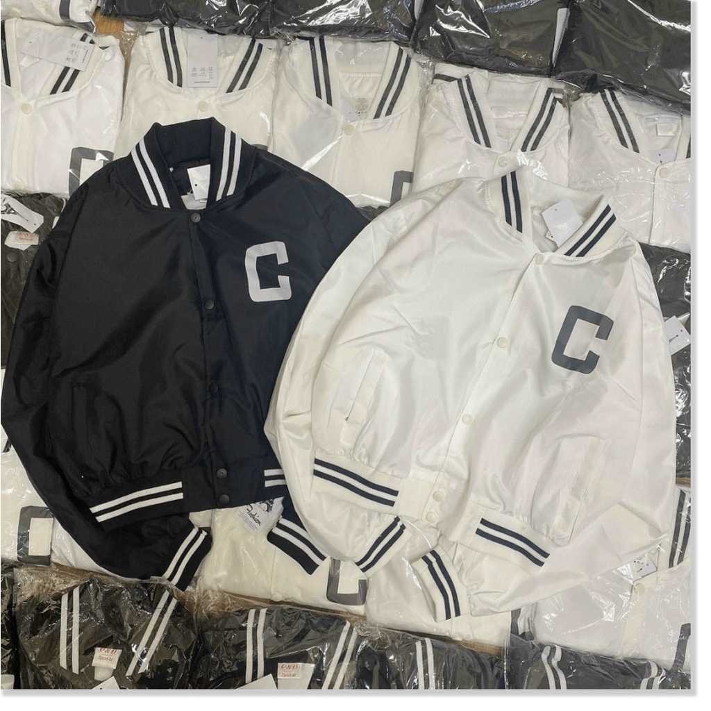 [ HÌNH THẬT 100% ] Áo Khoác Bomber UNISEX Nữ In Chữ Mẫu Mới Hot Trend