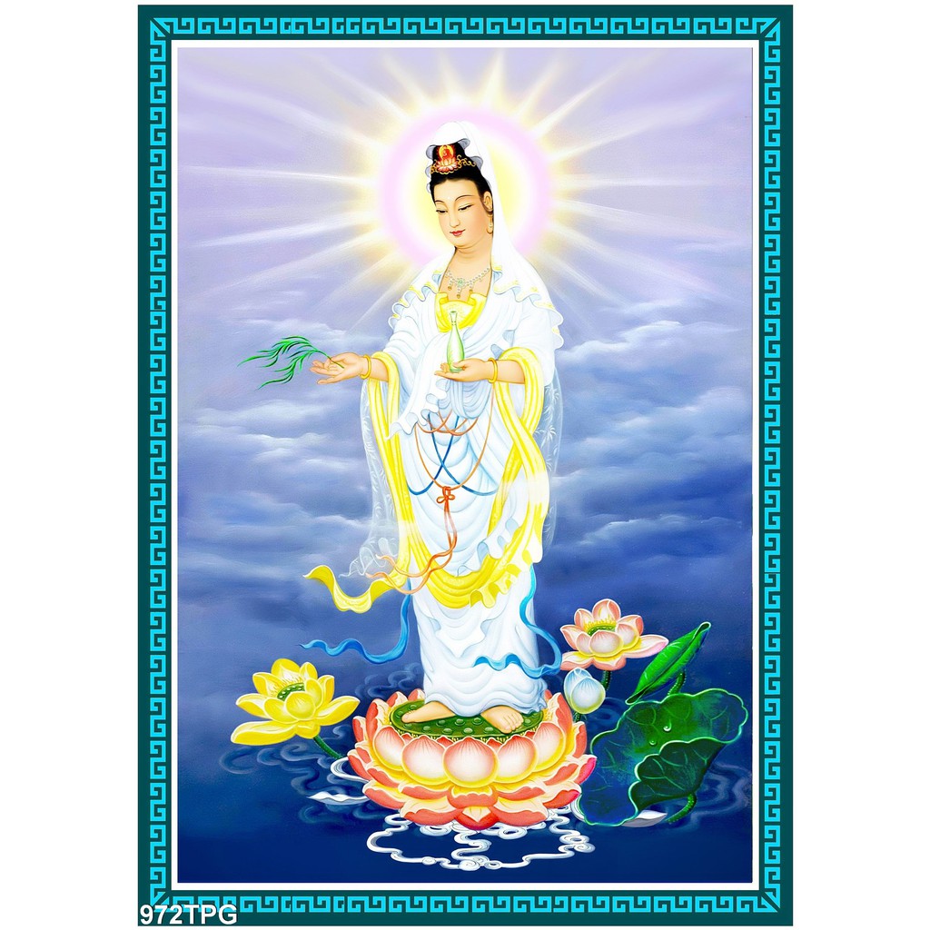 TRANH DÁN TƯỜNG HÌNH PHẬT, TRANH DÁN PHÒNG THỜ, TRANH QUAN ÂM, TRANH THỜ PHẬT