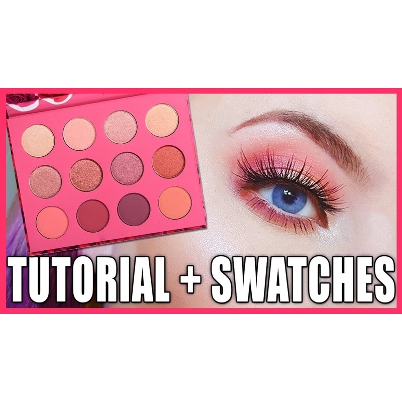 🌟 BẢNG PHẤN MẮT COLOURPOP SHE FEMxROSA PRESSED POWDER PALETTE