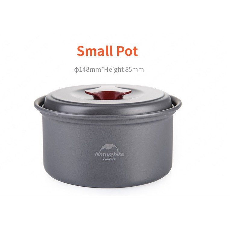 Bộ nồi dã ngoại 4 in 1 NatureHike NH15T203-G dành cho 2-3 người