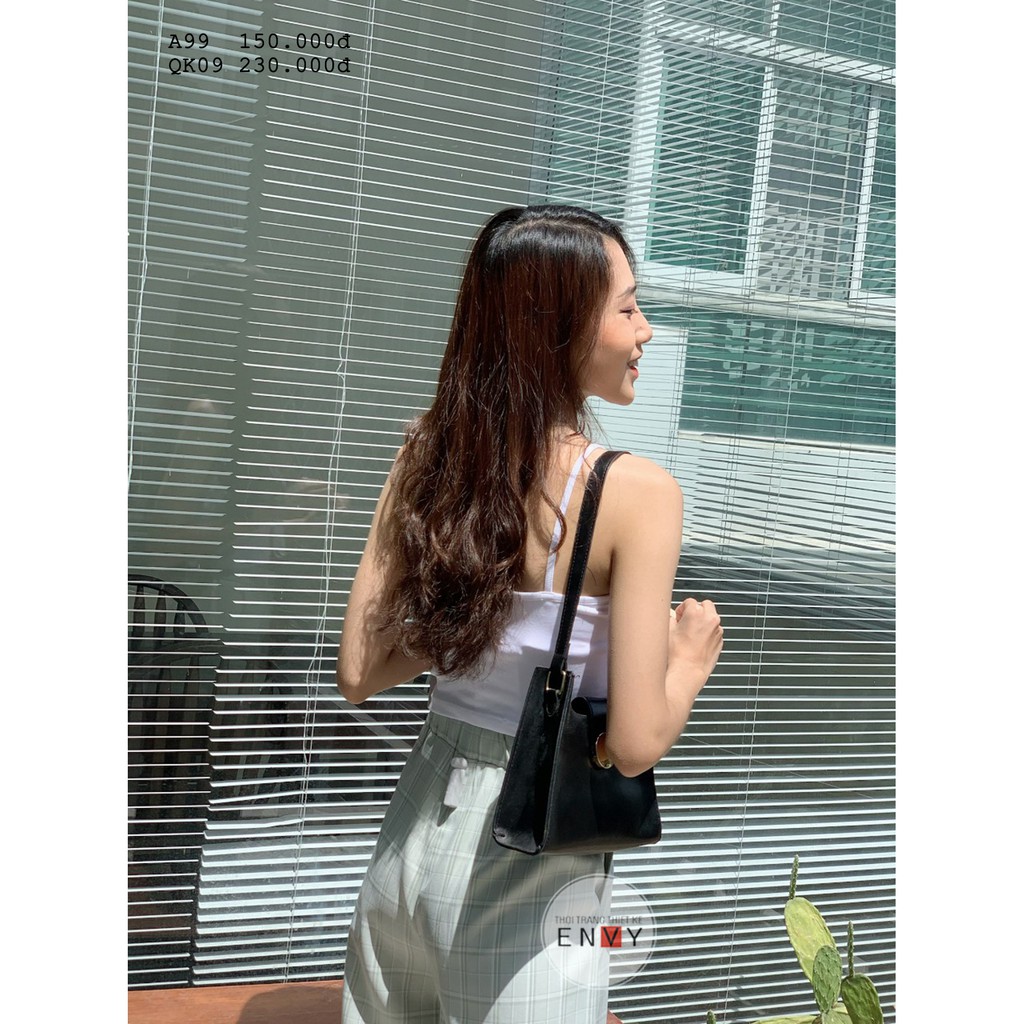 Quần Caro Ống Rộng ENVY - QK09