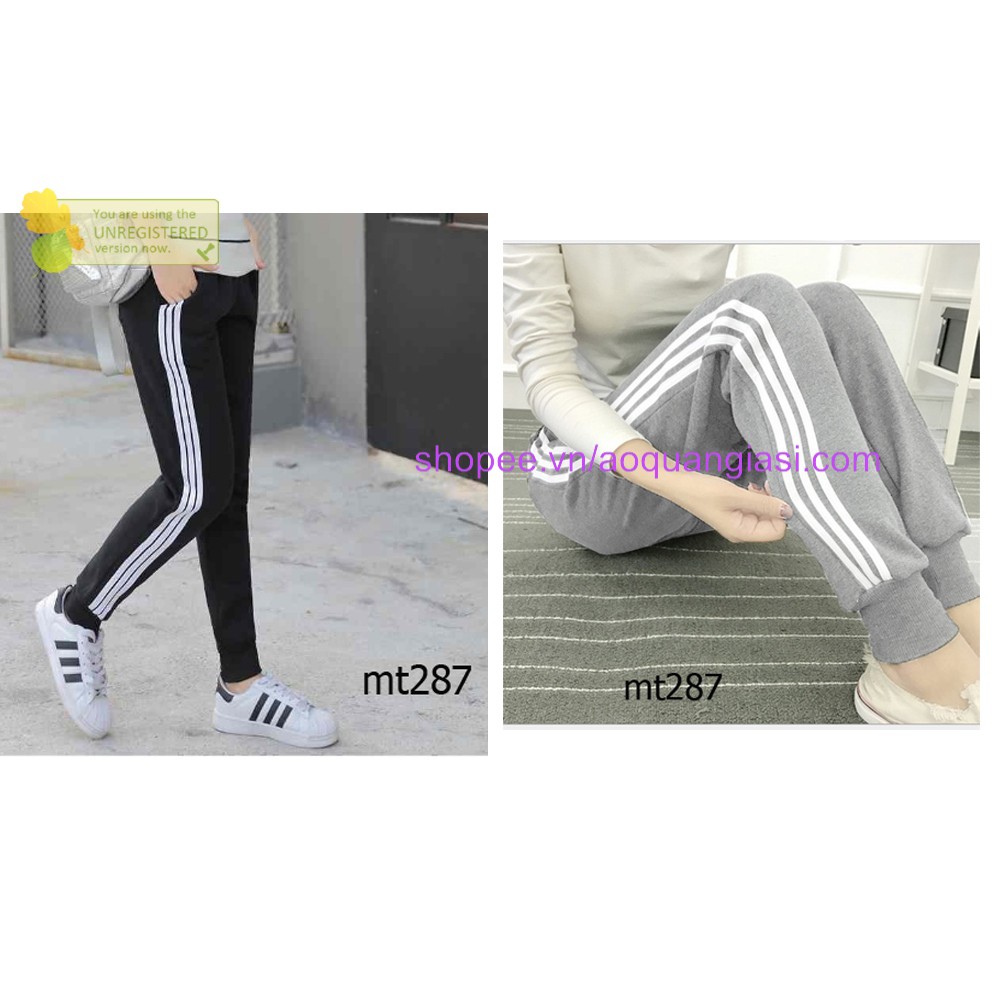 Quần Thể Thao Jogger 3 Sọc Ngắn Mt1059, MT1037, MT517, mt287, mt558, mt297, mt340 aoquangiasi.com quần tập thể thao