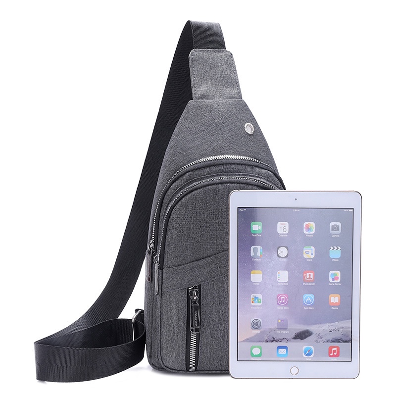 Túi đeo chéo thiết kế mới sức chứa lớn kiểu dáng đơn giản thời trang cho nam