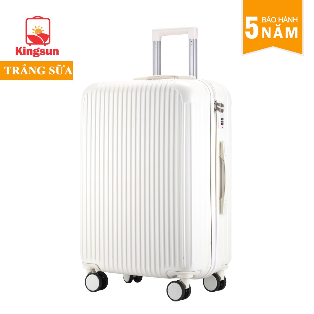 Vali kéo, vali du lịch thời trang KINGSUN size lớn 28inch/ - 155/T01