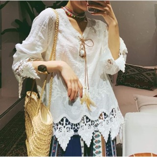 [Order] Áo phong cách boho (kèm ảnh thật)