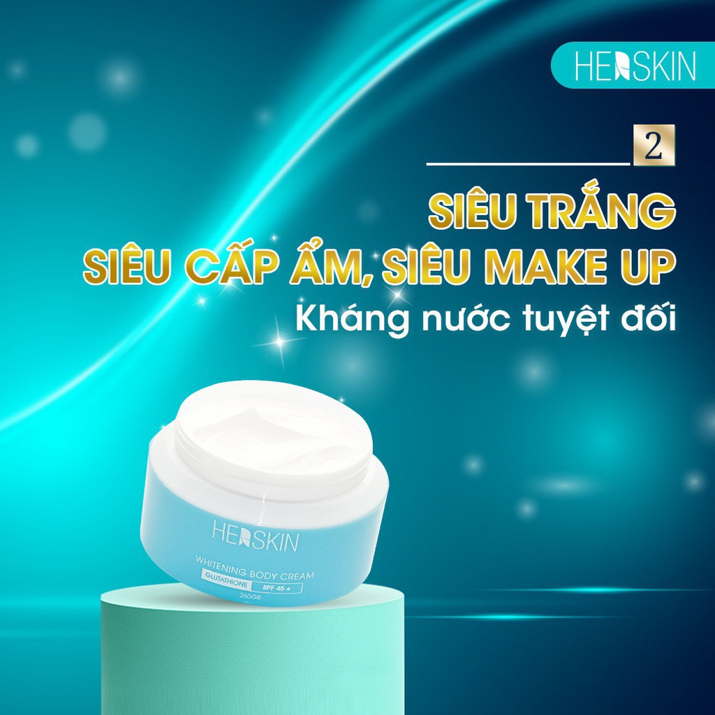 COMBO 3 HỘP KEM BODY PHÂN TỬ NƯỚC HERSKIN