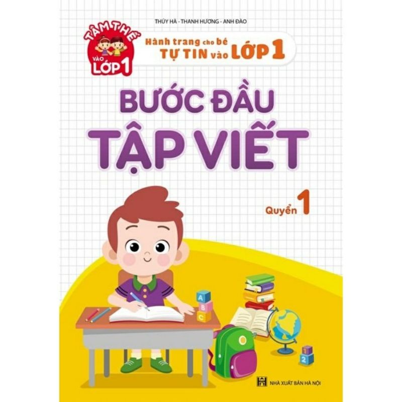 Sách - Bước đầu tập viết  NSTO