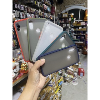 Ốp lưng xiaomi redmi 7 viền dẻo lưng nhám