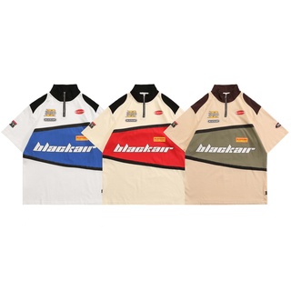 Áo phông Made Extreme Patchwork Halfzip Tshirt
