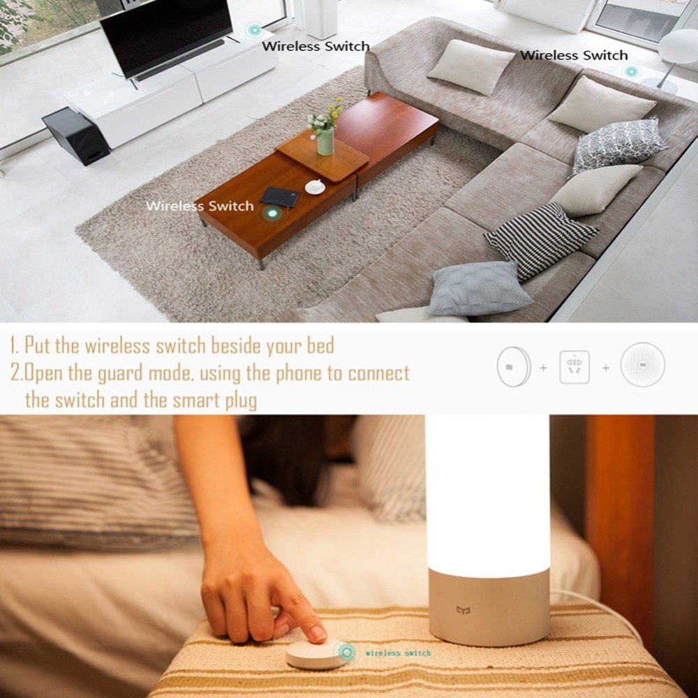 Công Tắc Không Dây Thông Minh Xiaomi Mijia Đa Chức Năng Cho Nhà Ở