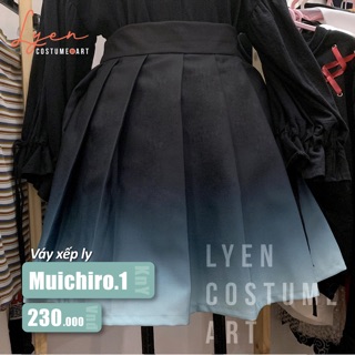 Váy xếp ly Mui 1 (đặt may)